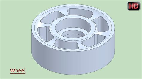 Solidworks Beginners Tutorial Wheel Youtube