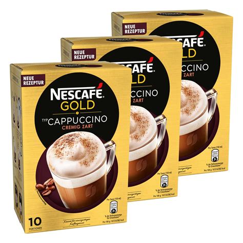 Nescaf Gold Typ Cappuccino Cremig Zart L Slicher Bohnenkaffee