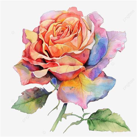 Watercolor Rose Decorate Your Space With Colorful Floral Art