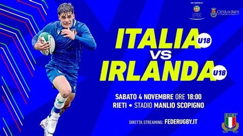 Test Match Internazionale Italia U18 V Irlanda U18 YouTube