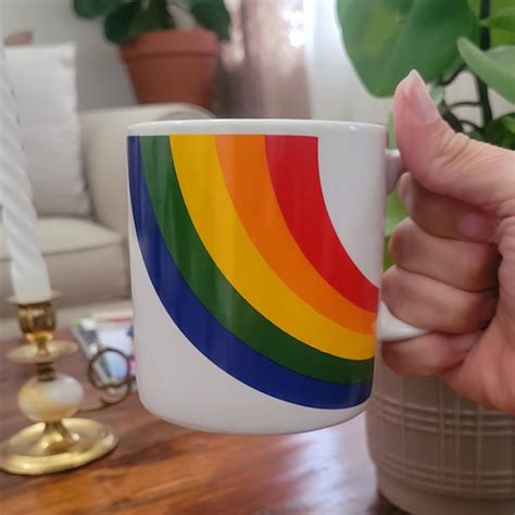 Ftd Rainbow Mug Etsy