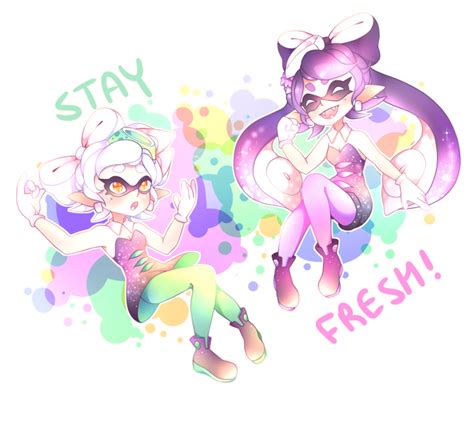 Pin By Solowolf On Squid Sisters Callie And Marie Splatoon Splatoon