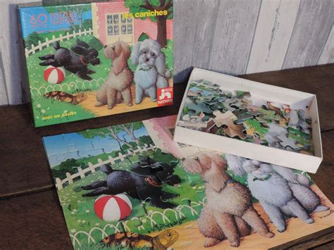 Puzzle Nathan Les Caniches Grenier D Enfance