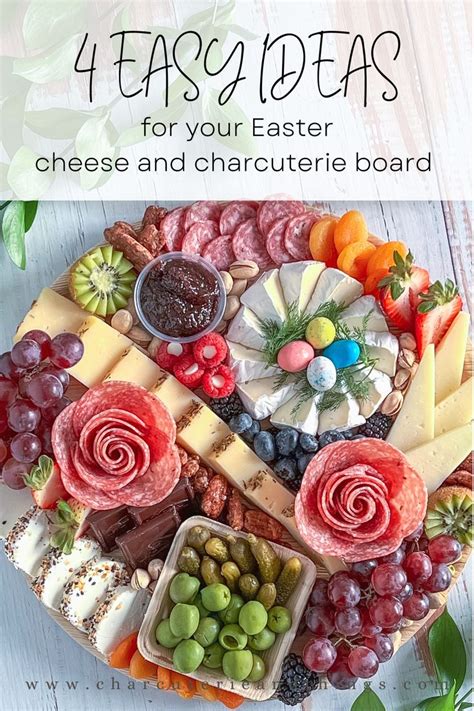 Easy Ideas For Your Easter Cheese Charcuterie Board Charcuterie