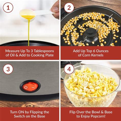 how to clean a popcorn maker