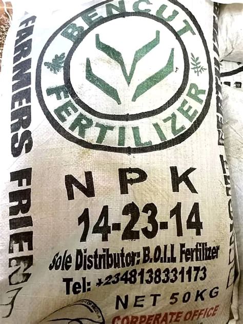 Npk Fertilizer In Nigeria