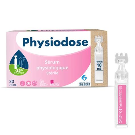 Gilbert Physiodose S Rum Physiologique St Rile En Unidoses B B