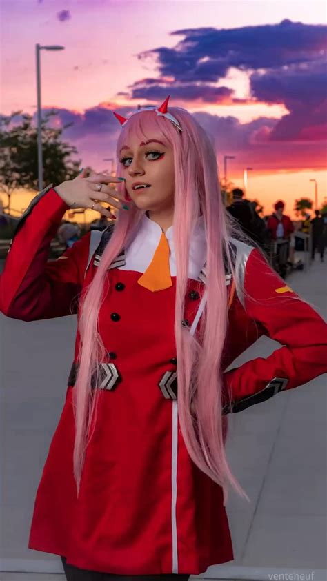 Zero Two| Zero Two cosplay| cosplay| ditf| darling in the franxx| anime ...