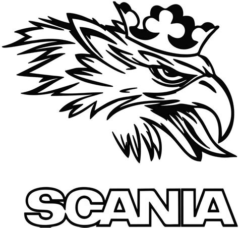 Scania Die Cut Vinyl Sticker Decal Blasted Rat