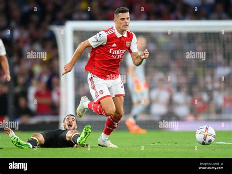 Granit Xhaka Arsenal Hi Res Stock Photography And Images Alamy