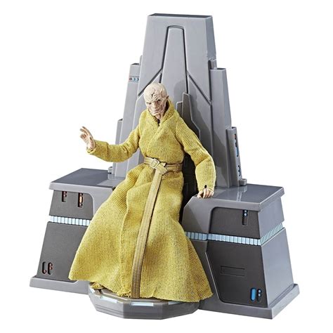 Star Wars Hasbro Black Series Supreme Leader Snoke Throne Room ...