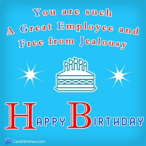 A great birthday card for an employee. | Birthday greetings funny, Best ...