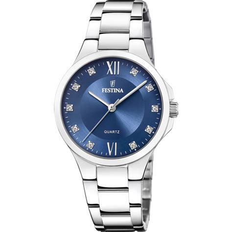 Reloj De Mujer Festina Mademoiselle F Con Esfera Azul