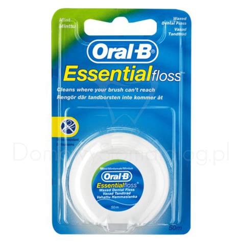 Nitka Dentystyczna Oral B Essential Floss M Mi Towa Klasyczna