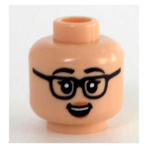 LEGO Light Flesh Phyllis Lapin Vance Minifigure Head Recessed Solid