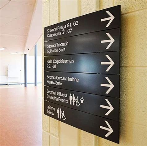 Stainless Steel Directional Signage at Rs 350/sft in Hyderabad | ID ...