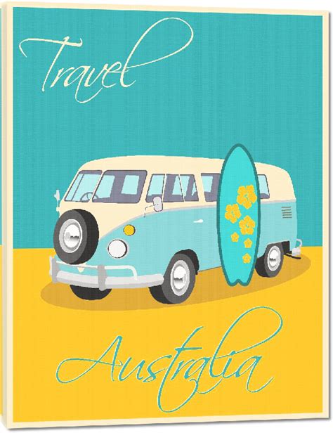 Toiles Imprim Es Affiche Illustration Australie Acheter Toiles