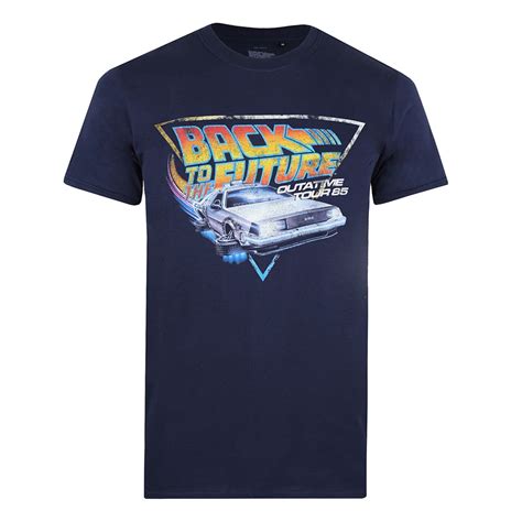 Back To The Future T Shirt Regular Fit T Shirts