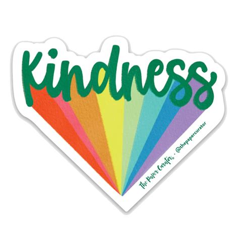 Kindness Sticker — The Paper Curator