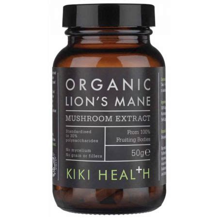 KIKI Health Mushroom Extract Lion S Mane 50g Landys Chemist