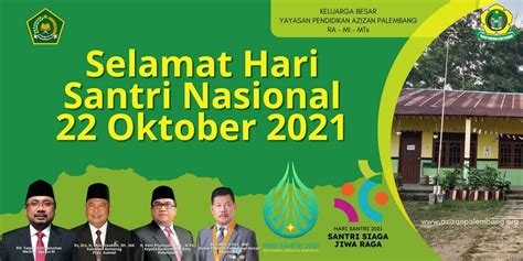 Selamat Hari Santri Oktober Ypa Palembang