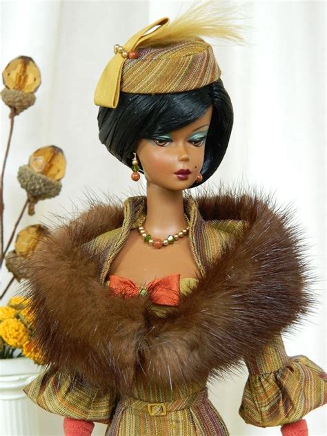 Autumn Gold OOAK Fashion For Silkstone Barbie By Joby Originals