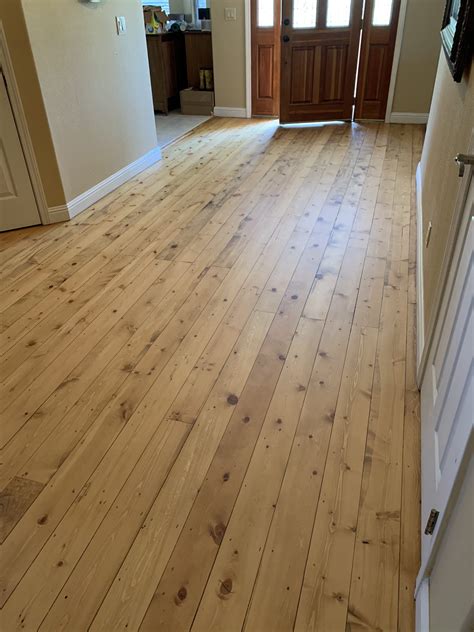 Knotty Pine Cabin Flooring Restoration The Wood Floor Guys