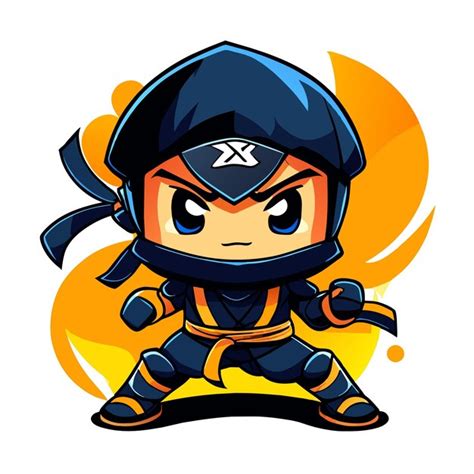premium vector stealthy  ninja avatar
