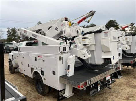 2023 Chevy 5500 4x4 Versalift Vst 47 Mhi Insulated Bucket Truck 52 Ft