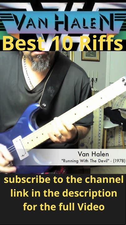 Alex Cambise Van Halen Running With The Devil Van Halen Best 10 Riffs Shorts Fender