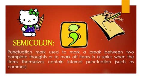 Presentation Semicolon