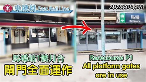 The First Platform To Get Full Platform Gates On The MTR East Rail