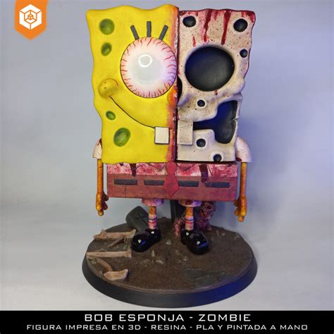 3d Print Of Spongebob Anatomy By Pureimagination3d