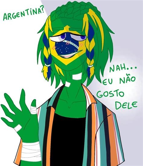 Countryhumans Brasil hmm será q não gosta mesmo Bestas