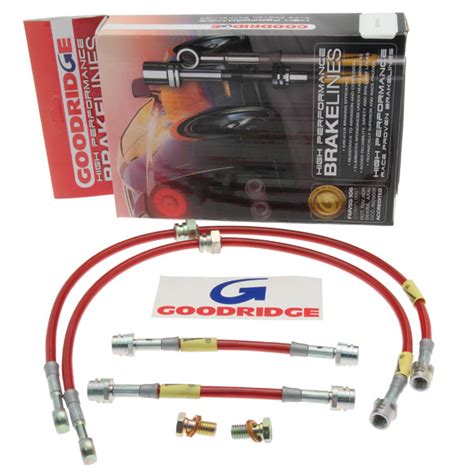 Goodridge Stainless Steel Brake Line Kit TT Mk1 1 8T 30076 RD By