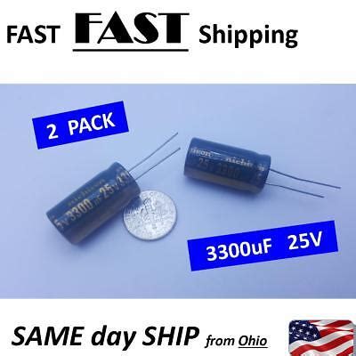 V Uf Capacitor Micro Farad Volt Ebay