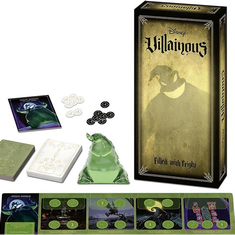 Disney Villainous: Filled with Fright Expansion | Board Games | Miniature Market