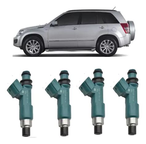 Kit Bico Injetor Suzuki Grand Vitara Sx4 2 0 4 Peças Frete grátis