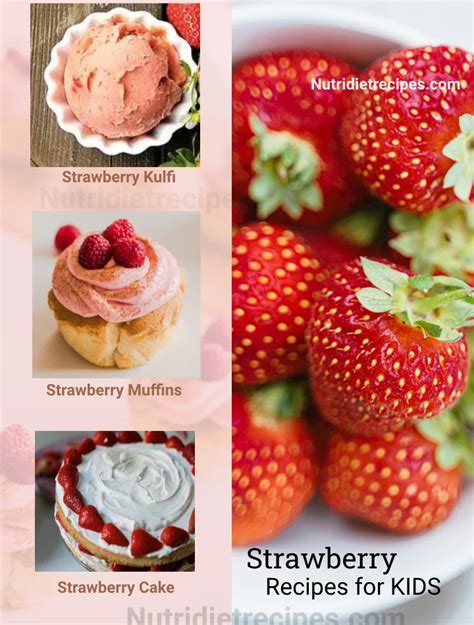 Delicious Strawberry Recipes for Kids ! easy nutri-based1