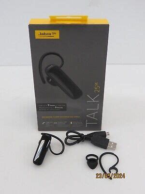 Jabra Talk 25 SE Bluetooth Headset Black L36 615822016933 EBay