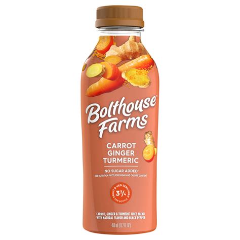 Save On Bolthouse Farms Carrot Ginger Turmeric Juice Order Online