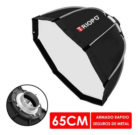 Triopo Cm Octabox Para Flash Godox Ad Ad Bowens Caja Mercadolibre