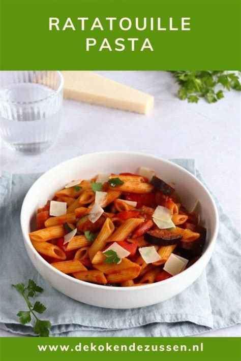 Ratatouille Pasta Recept De Kokende Zussen