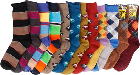 Calcetines Para Hombre De A Unidades Varios Colores N Pairs