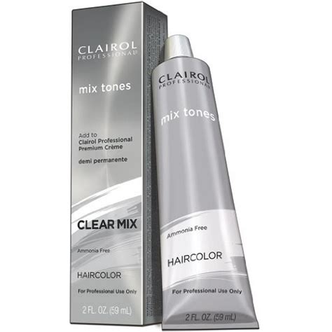 Clairol Premium Creme Demi Permanent Hair Color - #/00 Clear 2 oz ...