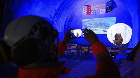 Commenc S En Les Travaux De Percement Du Tunnel Des Evouettes