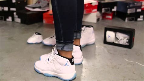 Air Jordan Legend Blue On Feet