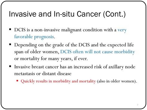 Ppt Bayesian Network For Predicting Invasive And In Situ Breast