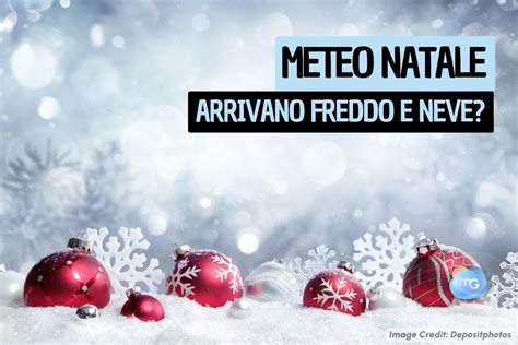 Meteo La Neve E Il Freddo Previsti Da Giuliacci A Natale