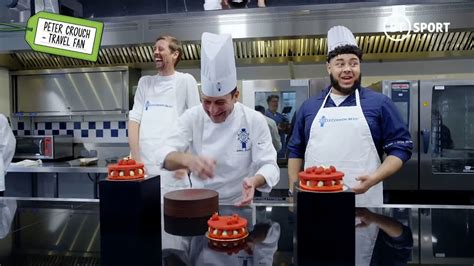 Peter Crouch learns the art of patisserie in Paris with TV Chef Big Zuu ...